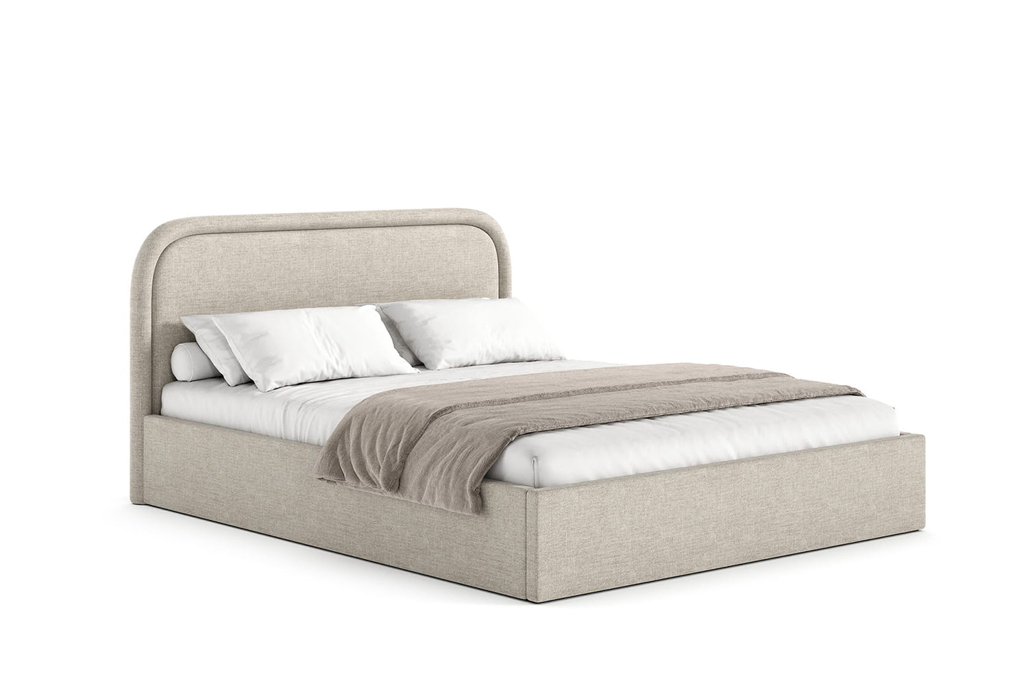 Arco Frame Upholstered Bed