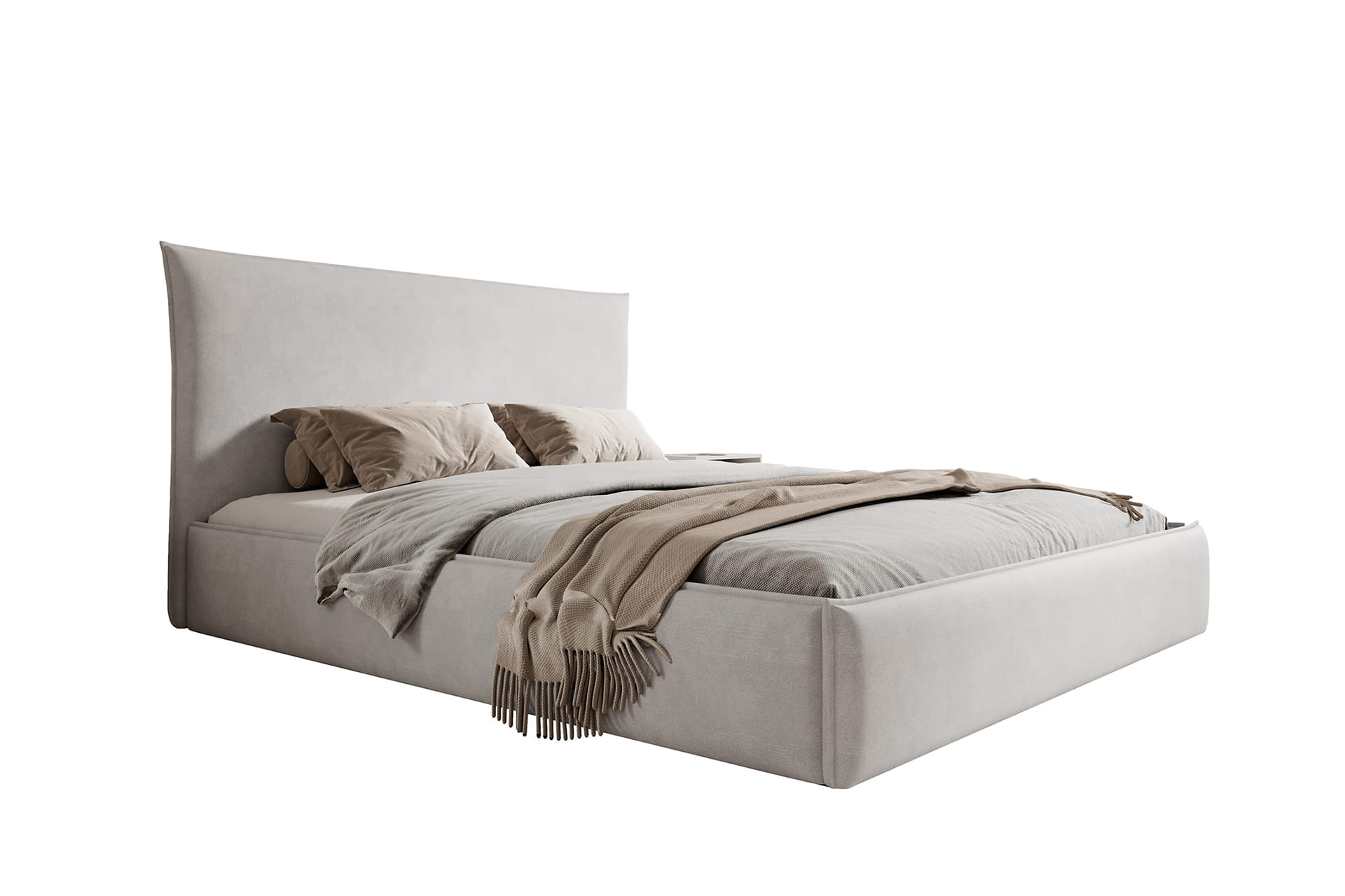 Sail Edge Upholstered Bed